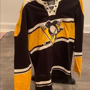 Penguins cotton long sleeve jersey